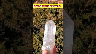 piezoelectric crystals || why electricity produce piezoelectric crystals #piezoelectric
