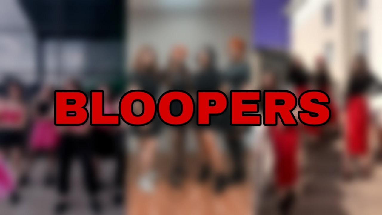 [ML] BLOOPERS(неудачные дубли) с недели танцев - YouTube