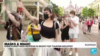 Disneyland Paris reopens in symbolic move for French tourism