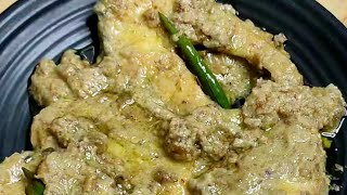 কাচা বাদাম ও সাদা তিল দিয়ে রুই মাছ ভাপা | kancha Badam diya Rui Fish Vava |