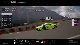 グランツーリスモ　スポーツ  デイリーレース　B  サルディーニャ・ロードトラック・BⅡアウディ　R8 LMS’15DR B SR S PS5 AT PAD