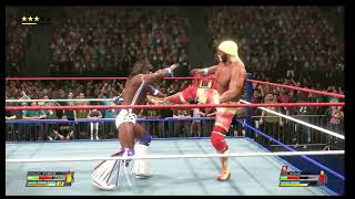 WWE 2K22- HULK HOGAN VS THE ULTIMATE WARRIOR  PS5 GAMEPLAY!!!