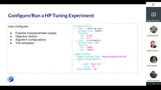 Kubeflow Katib & Hyperparameter Tuning — Richard Liu, Google