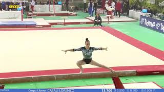 Kaylia Nemour - HUGE 14,300 on Beam in Italy 🇮🇹 - Serie A1 2025 - February 8th