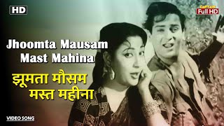 झूमता मौसम मस्त महीना Jhoomta Mausam Mast Mahina | HD Song- Shammi Kapoor | Mala Sinha | Ujala 1959