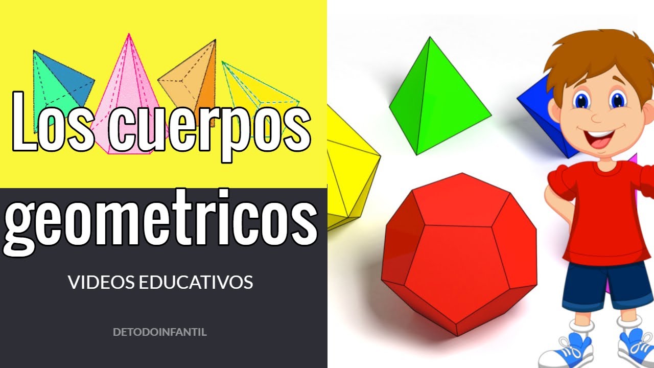 LOS CUERPOS GEOMÉTRICOS / VIDEO EDUCATIVOS PARA PRIMARIA - YouTube