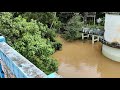 vamanapuram river overflowing at ayilam bridge october 2021