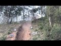 big v8 smashed into a tree beer o’clock hill the springs 4x4 park