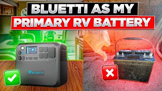 How I installed a Bluetti as my primary RV battery.