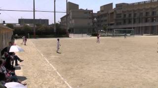 150510 福岡市中学校サッカー・リーグ戦② vs 田隈（前半）