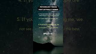 5 Psychology Tricks That Actually Works #psychologicalfacts #psychologyfacts #tiktok