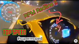 SUPERMOPED Malaysia🇲🇾 GPS Topspeed - (Y1ZR LC135 RFS150 VF3i RS150 )