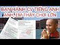 Công Văn Tiếng Anh: Thầy Tuệ & Công Ty PTTĐT Quyết Tâm Nâng Tầm Quốc Tế