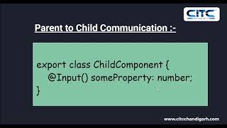 AngularJS Parent to Child Component Communication Video Tutorials