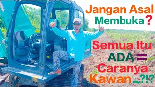 Cara Membuka Lahan Menggunakan Excavator