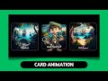 Animated Card Hover Effects Using Only HTML CSS