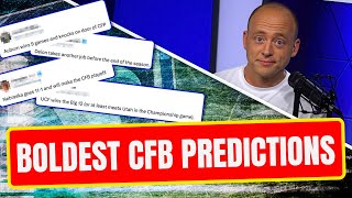 Josh Pate On BOLDEST College Football 2024 Predictions (Late Kick Cut)