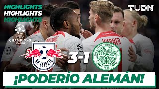 Highlights | RB Leipzig 3-1 Celtic | UEFA Champions League 22/23-J3 | TUDN
