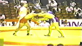 1990 Senior World Championships: 100 kg Heiko Balz (GDR) vs. Mahmut Demir (TUR)