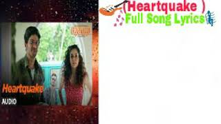 Heartquake full lyrical video song ,Karwaan /Papon