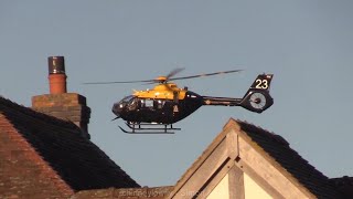 Backyard Spotting - Very low RAF Juno helicopter pair