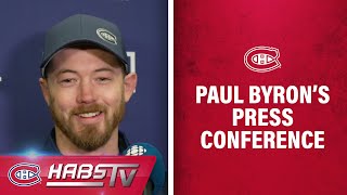 Paul Byron on his retirement and new role | LIVE PRESS CONFERENCE