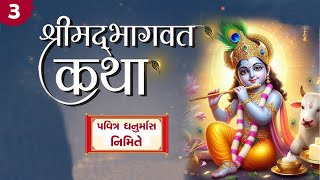 પવિત્ર ધનુર્માસ નિમિતે શ્રીમદ્ ભાગવત કથા ભાગ-૩, વક્તા શાસ્ત્રી શ્રી કૃષ્ણપ્રકાશદાસજી સ્વામી-દ્વારકા