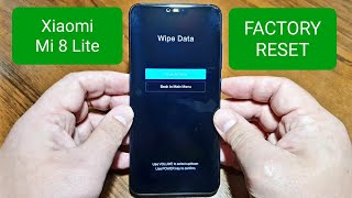 XIAOMI MI 8 LITE M1808D2TG factory reset / сброс до заводских настроек