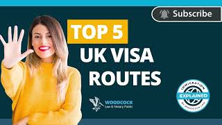 The Top 5 UK Visa Routes | Rules & Regulations | Woodcock Law