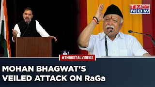 RSS Chief Mohan Bhagwat's Veiled Attack On Rahul Gandhi Over US Trip: 'Some Forces Want To…'