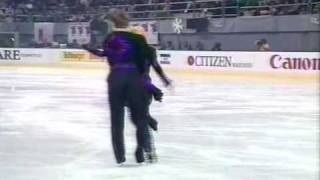 Grishuk \u0026 Platov (CIS) - 1992 Europeans, Ice  Dancing, Free Dance