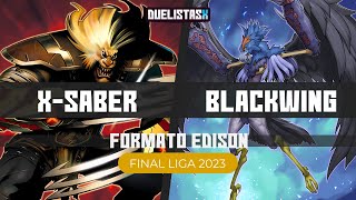 Yugioh BLACKWING VS. X-SABER | Formato EDISON Yu-Gi-Oh! TCG | FINAL de TORNEO