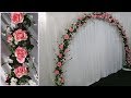 Como Fazer Arco de Flores Para Casamento Como Montar um Arco de Flores Artificial Para Cerimônia