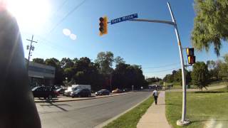 Toronto Police and the OPP Escort a V.I.P.