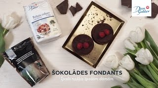 Gatavojam šokolādes fondantu!