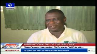 Int'l Day Of The Girl Child: Girl Child Education Enrolment Low -- UNICEF