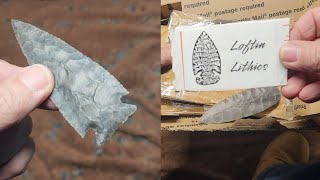 2122 - Made with Only Indirect Percussion Challenge - Loftin Heat Treat #flintknapping