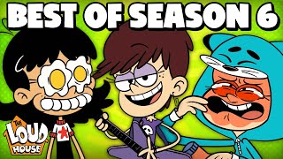 FUNNIEST Moments of Season 6! 😂 | 30-Minute Compilation | The Loud House