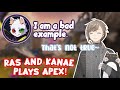 【ENGSUBS】Kanae and Ras talks while playing APEX 【叶/にじさんじ/Ras/Crazy Raccoon】