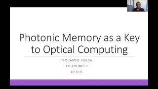 Photonic memory as a key to optical computing