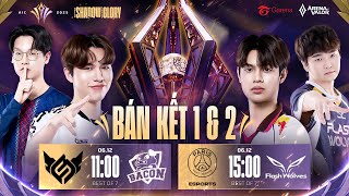 FS vs BAC | PSG vs FW | SEMI FINALS - AIC 2025 (NGÀY 06/12)
