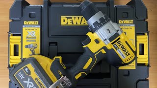 DEWALT DCD991X1. Быстрый обзор шуруповерта.