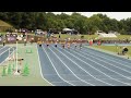 20150607 第3回中学記録会 男子100m2組目