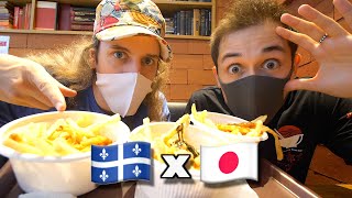 ON NOTE LA POUTINE AU JAPON