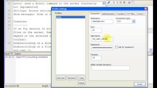 Notepad++ Ftp plugin setup