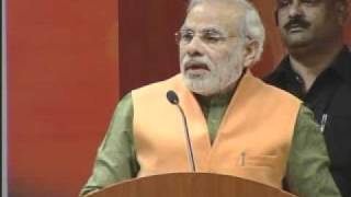 Narendra Modi's concluding speech at a meeting of prominent citizens and scholars