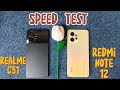 REALME C51 vs. REDMI NOTE 12 | Speed Test