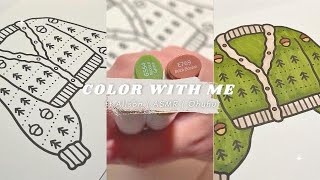 Color With Me ft Alisoor Coloring Page | Ohuhu | ASMR | No Music | No Talking | Hygge | Calm