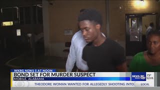 Bond set for Murder Suspect