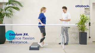 Genium X4. Stance flexion resistance. | Ottobock Professionals